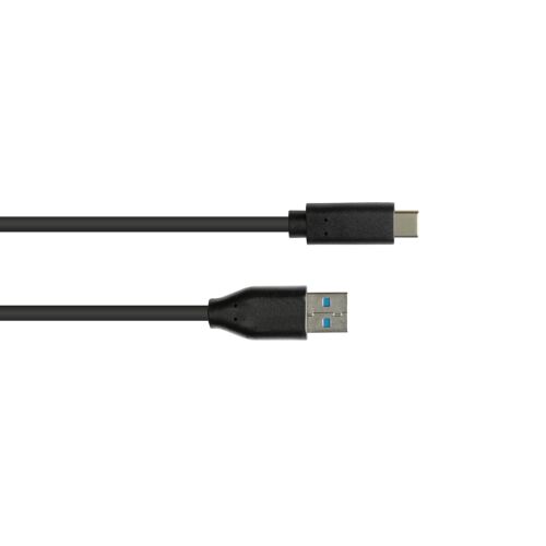 Kabel USB Alcasa USB-A - USB-C 2 m Czarny (GC-M0128) 145295669