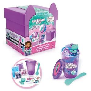 Műanyag tömeg Cat Cottage Gabi - Macska doboz meglepetéssel, lila (iszap)