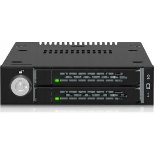 IcyDock M.2 PCIe NVMe SSD mobilállvány külső 3.5 4i 2x-hez 145295858 - Külső merevlemez ház