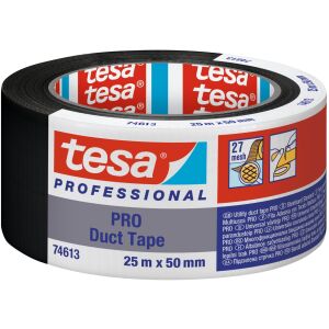 Banda adezivă tesa PRO 74613 neagră 145295966 - Benzi adezive