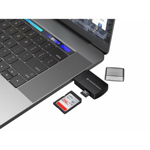 CONCEPTRONIC Kártyaolvasó USB-A3.2->TF/Micro-SD4.0 fekete 145297084