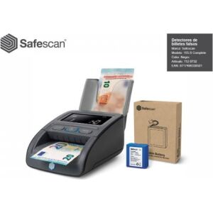 SafeScan SafeScan 155-S Komplett SET Hordozható akkumulátor és tűzőgép