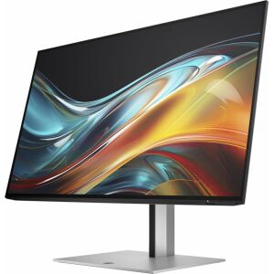 HP 7 sorozatú Pro 23,8 hüvelykes FHD monitor – 724PF Számítógépes monitor 60,5 cm (23,8") 1920 x 1080 pixel Full HD Fekete, Ezüst 145297438 - Monitor