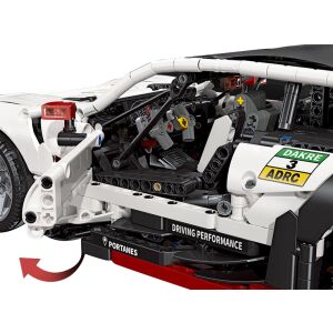 Sportautó fehér 2489el párna készlet.