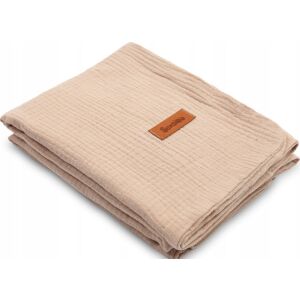 Sensillo muszlin takaró kakaó 75x100