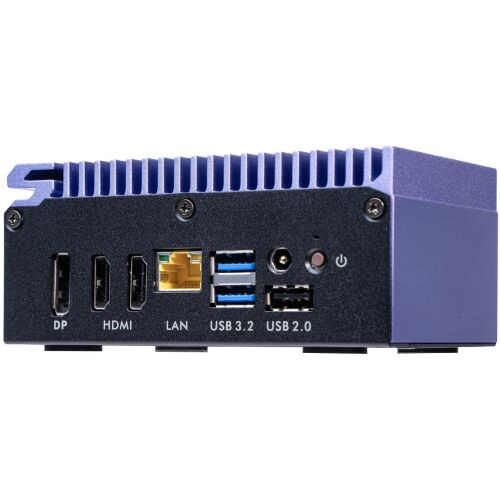 Shuttle Edge PC SPCEL12 PC méret 0,46L Fekete, Kék J6412 Intel SoC BGA 1493 2 GHz 145299006