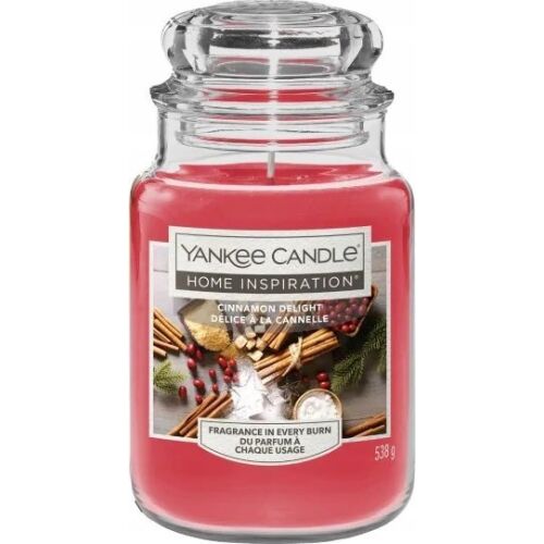 Yankee Candle Home Inspiration Cinnamon Delight Nagy Gyertya 538 g