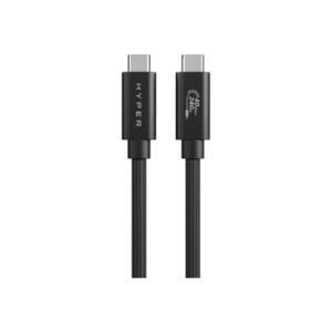 Hyper HyperDrive USB4 Performance Cable - Fekete | Hyper 145299283 - Adatkábel