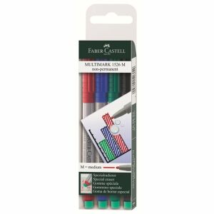 FABER-CASTELL Marker Multimark nem tartós M 4-es doboz 5 db 145299290 - Filctoll