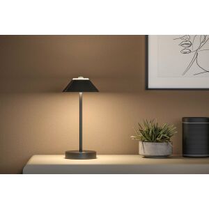 Asztali akkumulátoros lámpa PELLINI LED DIM USB-C 2W 300lm 3000K-6500K IP20 matt fekete / fém 145299473 - Asztali lámpa