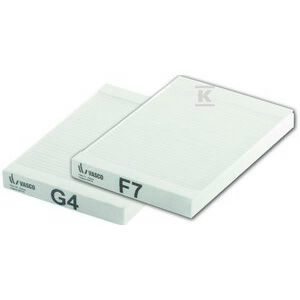 SZŰRŐKÉSZLET G4/F7-DX4-6E/275/275X245X25MM 145299478 - Porszívó szűrő