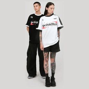 Skinarma póló Halo L fekete/fekete 145299568 - Férfi póló