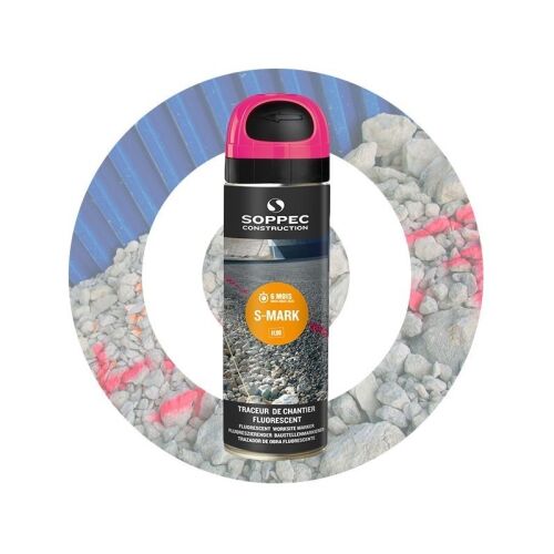 SOPPEC SPRAY GEODEZYJNY S-MARK RÓŻOWY 500ML 145299976