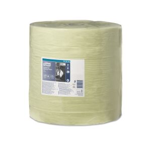 Tork - Papírtörlő henger ipari szennyeződésekre, 2 rétegű, W1, advanced, széles - Zöld 145300320 - Papírtörlő