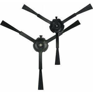 2x Oldalsó Takarító Kefe Roborock S8 S8+ S8 Pro Ultra-hoz / Fekete 145300578 - Robotporszívó kiegészítő
