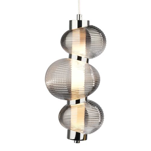BOLLA SMOKED 12W LED Függő Lámpa - Függeszték