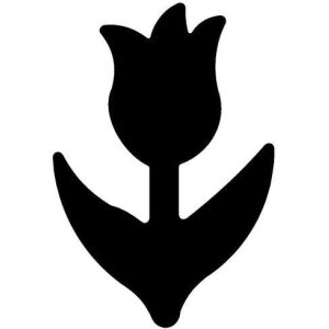 WEDO Motivlocher nagy Virág kivágás 1,7 x 2,5 cm zöld/arany 145301186 - Művészet & Hobbi