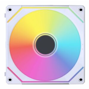 Lian Li UNI FAN SL-INF 120 ARGB Reverse Blade PWM Ventilátor, 3 csomagos kontrollerrel - 120mm, fehér 145301649 - PC ventilátor