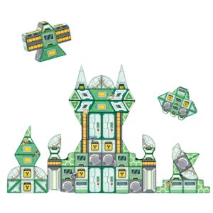 Mágneses Építőkockák Űrállomás 4D 108 db