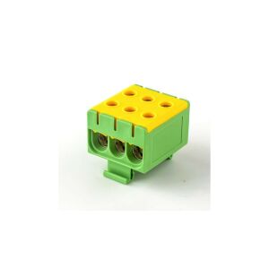 LZT szorítószalag sárga-zöld házban Cu:2,5-50mm2, Al:6-50mm2 E.4143/Z-Z 145302272 - Sorkapocs