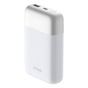 D-LINK PowerBank 1000mAh 1 USB-C port 18W max 1 USB-A port 15W max