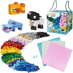 KLOCKI 525 ELEM + ALAP 145303294 - Kreatív & Építő játék