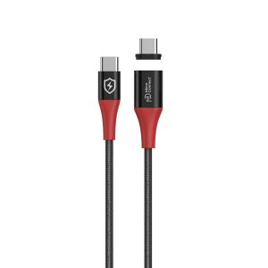 MicroConnect Safe Charge Mágneses USB-C - C Adatblokkoló kábel 240W, 1,5m 145303276 - Adatkábel