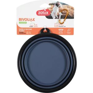 ZOLUX összecsukható kutya tál BIVOUAK 1 l kék