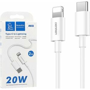 USB kábel Vega USB-C - Lightning 2 m Fehér (6973224877526) 145304632 - Kábel