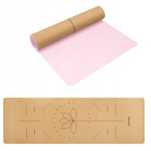 Mata fitness korkowa do ćwiczeń i jogi Spokey SAVASANA