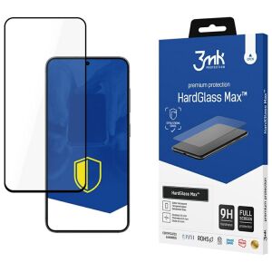 3MK HardGlass Max edzett üveg Samsung Galaxy S25 FE-hez alkalmazóval