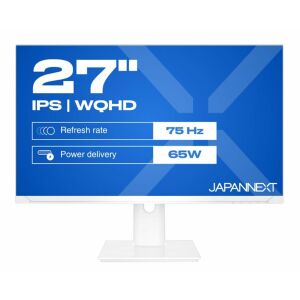 JAPANNEXT 68,5cm JN-IPS270WQHD75F-C65W-HSP-W  HDMI/DP   WQHD 145305764 - Monitor