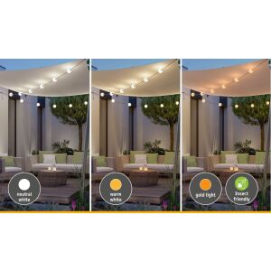 Outd Solar Taina 5,8m 3000K IP67 145305792 - Fényfüzér