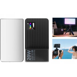 Lámpa Led 20w Rgb Videó 1800-9000k Telefonhoz Fényképezőgéphez Kamerához / Ulanzi K20rgb 145305800 - Stúdiófény és Reflektor