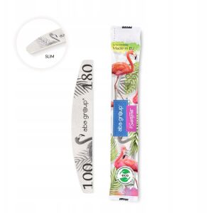 ABA GROUP Slim-Flaming körömreszelő, félhold, 180/180, fehér