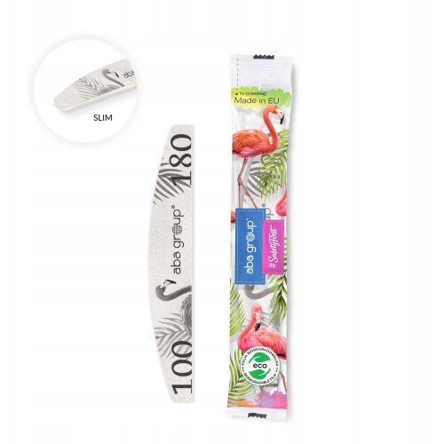 ABA GROUP Slim-Flaming körömreszelő, félhold, 180/180, fehér 145307167