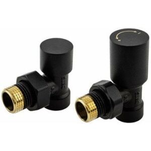 KFA fűtéscsoport Komfort PRO, sarok, fekete 758-130-81-BL