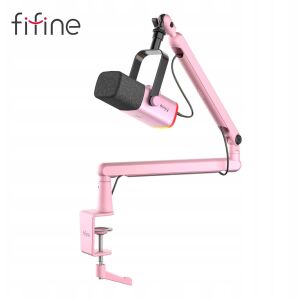 Fifine Mikrofon FifineTAM8P dinamikus stúdiómikrofon pantográffal XLR/USB 145307355 - Audio