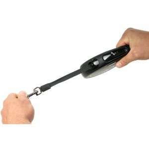 FLEXI Automata póráz CLASSIC BLACK FIRE M szalag 5 m 145307402 - Állattartás