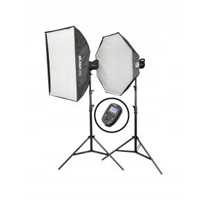 GlareOne Vega 400 Starter Kit - stúdióvilágítás készlet 145307401 - Stúdiófény és Reflektor