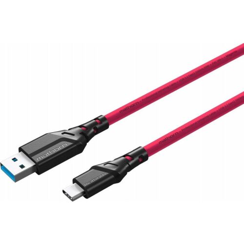 Eaton USB kábel Mathorn MTC-500M fényképező kábel 5m 10Gbps 60W USB A-C Bíbor 145307531
