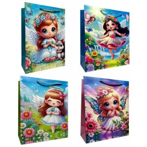 Ajándékcsomagolás gyermek L Angyalok mix