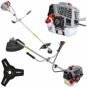 Benzin fűrész 1,45kW 52cc vállpánt, fej kábel tárcsával 145308447 - Kert