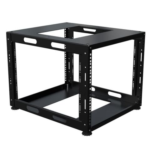 Lanview 19" D=584MM 08U Special Open Frame RAL 9005 Fekete 145308727