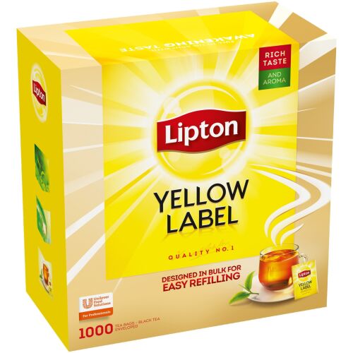 Lipton Fekete tea Yellow Label 1000 csomag