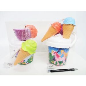 Homokozó készlet Unikornis fagyival 145309021 - Strandcikk