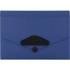 Aktówka 12 przegródek PP-4304 niebieska 145309109 - Folder harmonijki