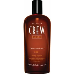 Sampon 3 az 1-ben American Crew, férfi, 250 ml