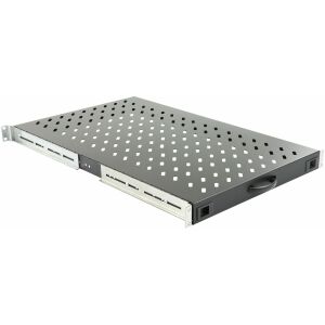 Lanview HEAVY DUTY TYP D = 1000 SERWER STAŁA PÓŁKA CZARNA 145309551 - Akcesoria do szafy Rack