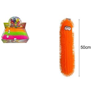 ÁLLATKA hernyó, gumiból készült, vil. 50 cm, 4 szín 145309742 - Fejlesztő játék babáknak